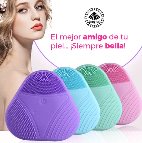 Chokers Brush cepillo de limpieza facial por pulsaciones - Imagen 2